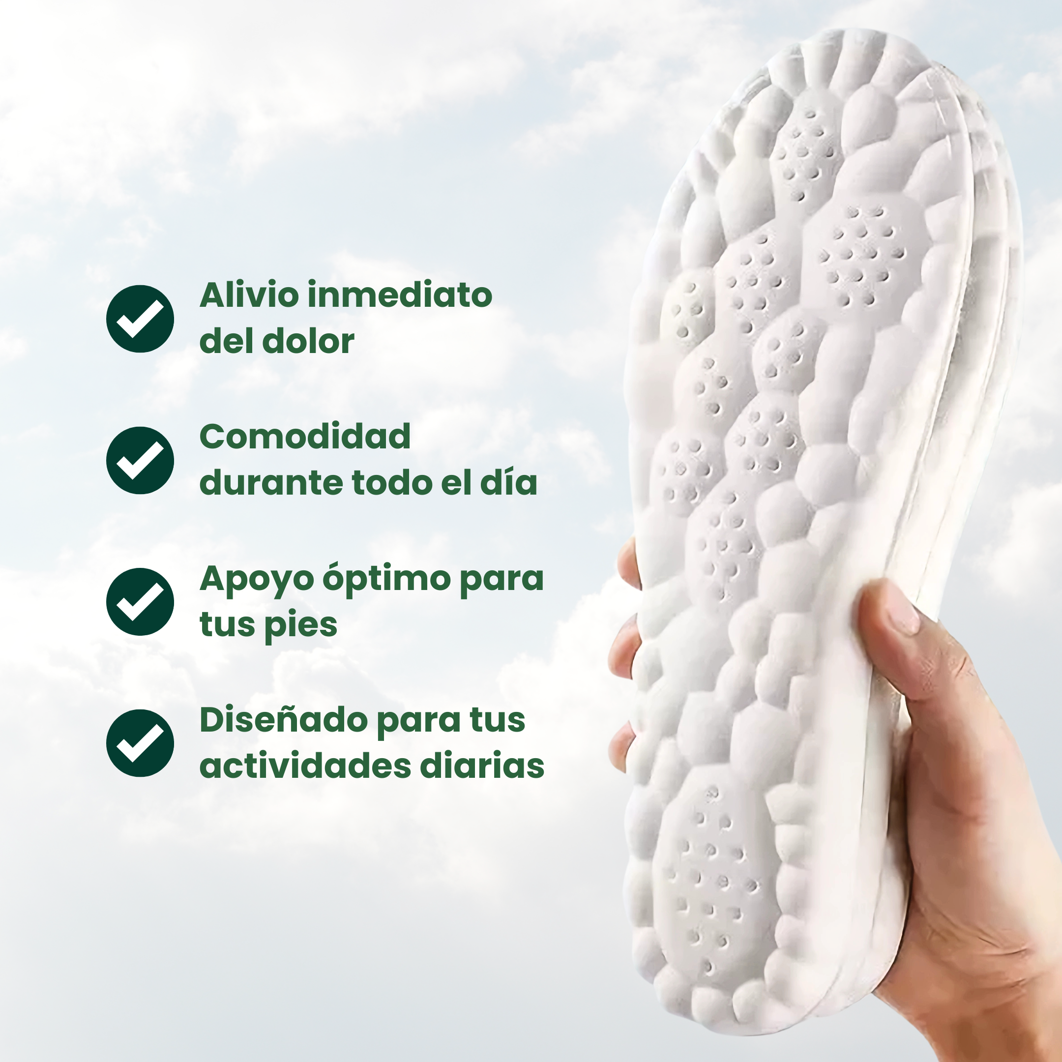Plantilla Ergonómica - Cloudstep™